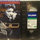 Spellbound VHS Alfred Hitchcock Ingrid Bergman, Peck