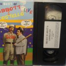The Best of Abbott & Costello Live VHS