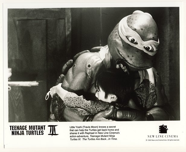 Raphael & Yoshi Promo Press Photo - Ninja Turtles 3 - TMNT