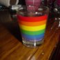 Rainbow shot glass