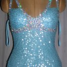 Pure silk top beaded and sequined