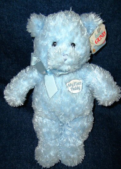 blue plush bear