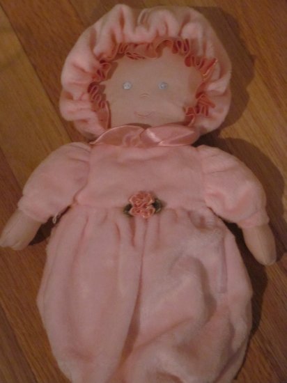 baby's first minky rag doll