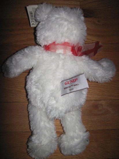 gund bear white