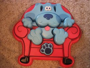 Blues Clues Plastic 3d Thinking Chair 10 Piece Toddler Puzzle