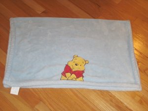 pooh plush blanket