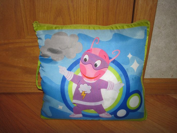 Nick Jr Backyardigans Sleeping Bag Travel Pillow All In One