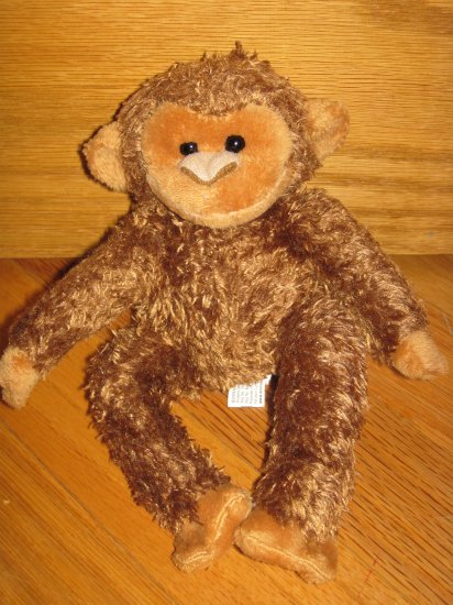 Animal Adventure Small Plush Brown Monkey No Tail