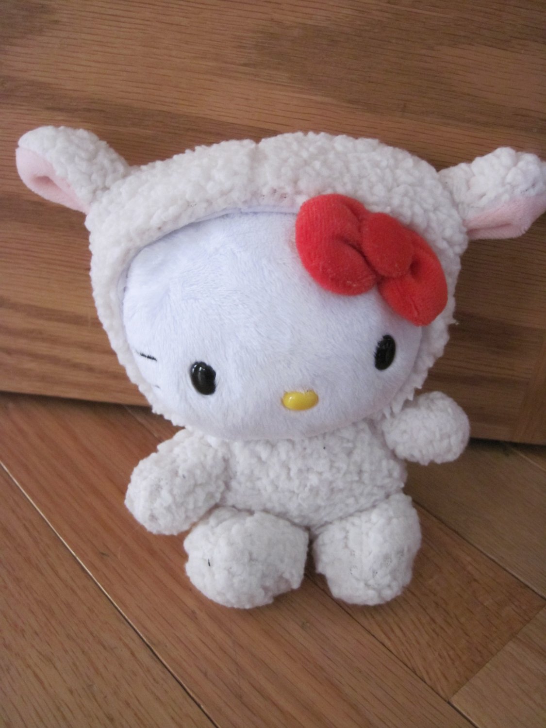 hello kitty lamb plush