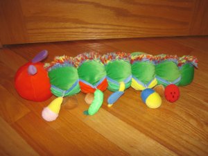 the very hungry caterpillar plush toy