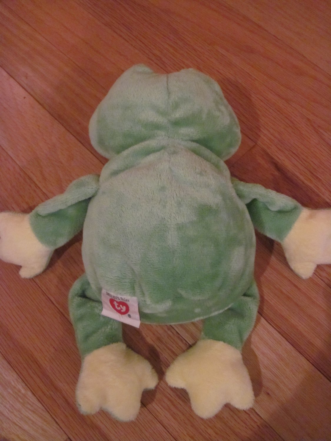 ty pluffies ponds frog