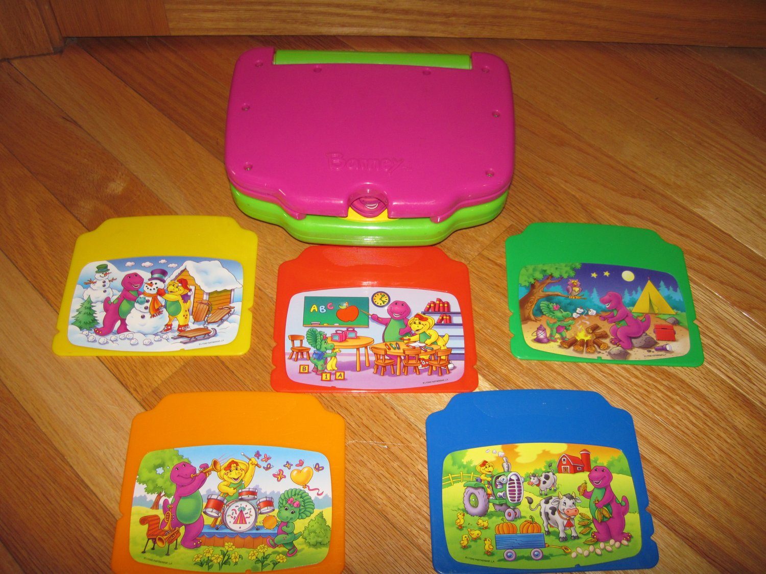 Barney the Dinosaur Laptop Computer Learning Toy
