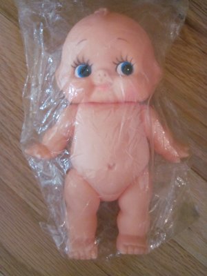kewpie doll in box
