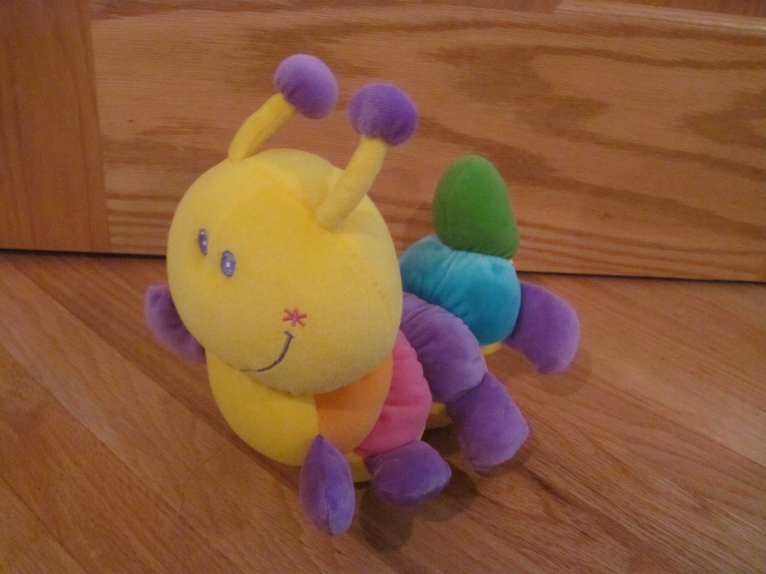 giant rainbow caterpillar plush