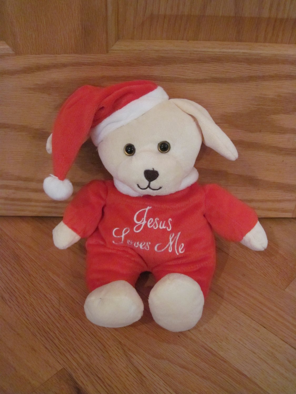 plush singing santa