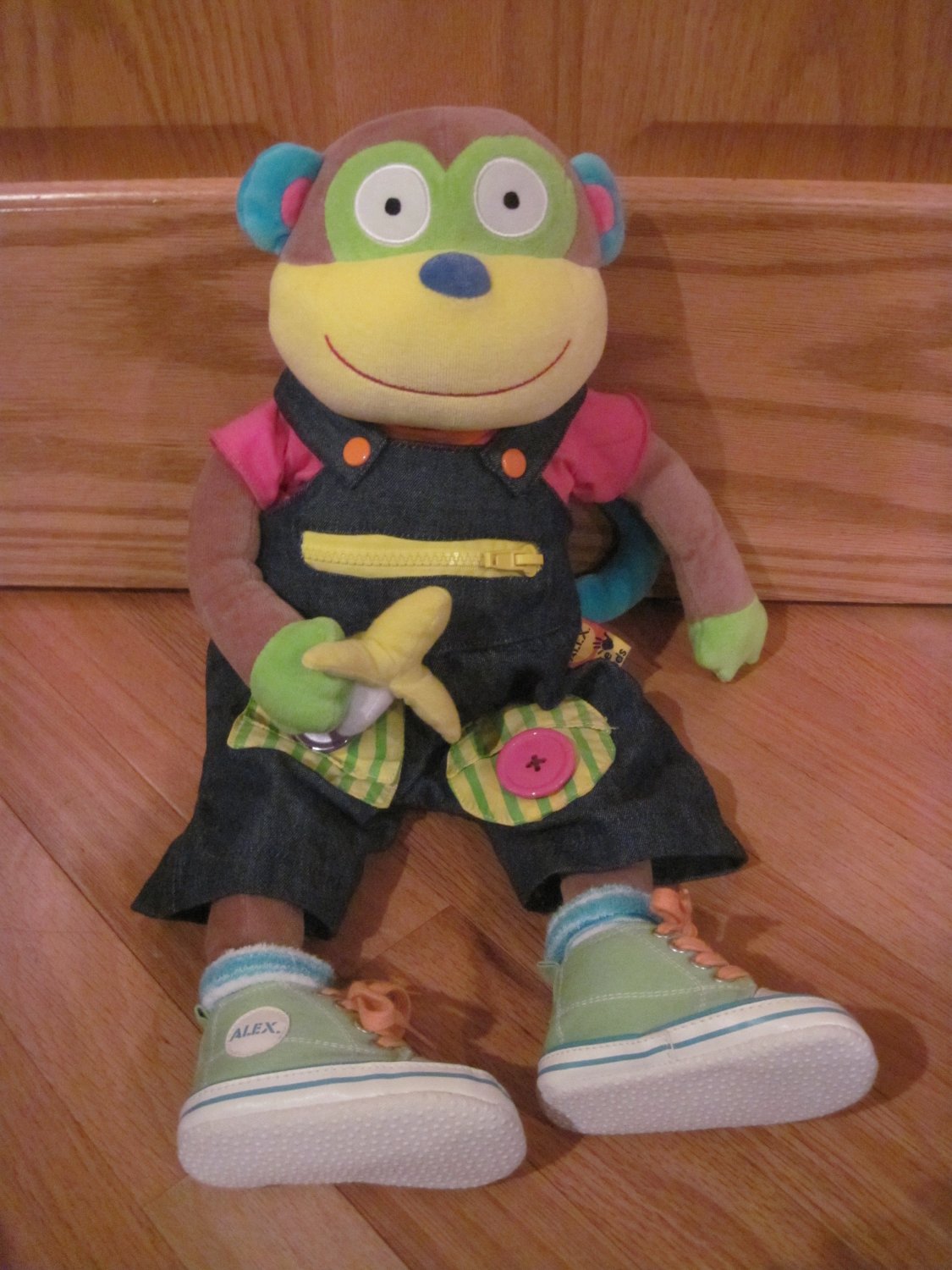 alex toys learn to dress monkey