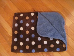 circo polka dot blanket