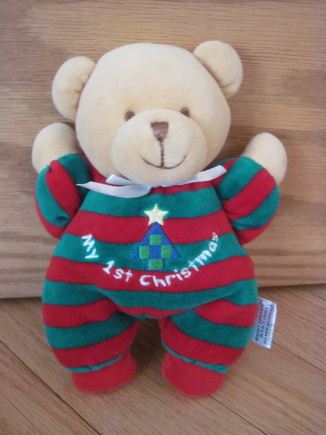 my first christmas teddy bear
