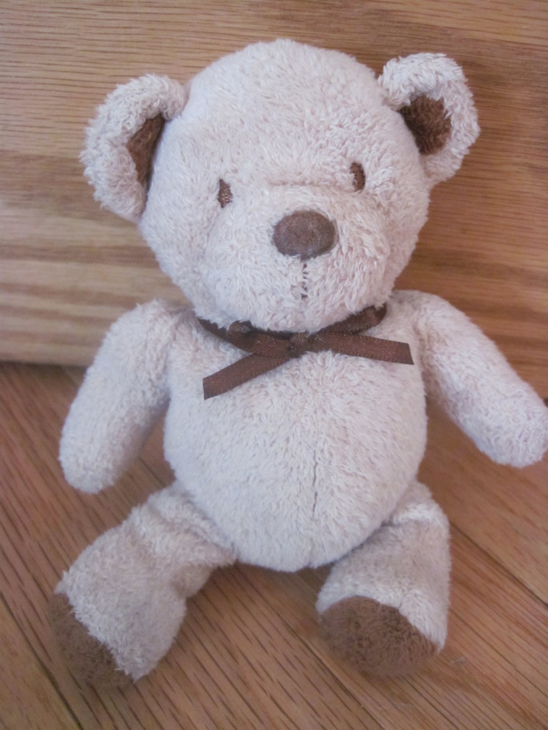 Carters Plush Tan Beige Teddy Bear 