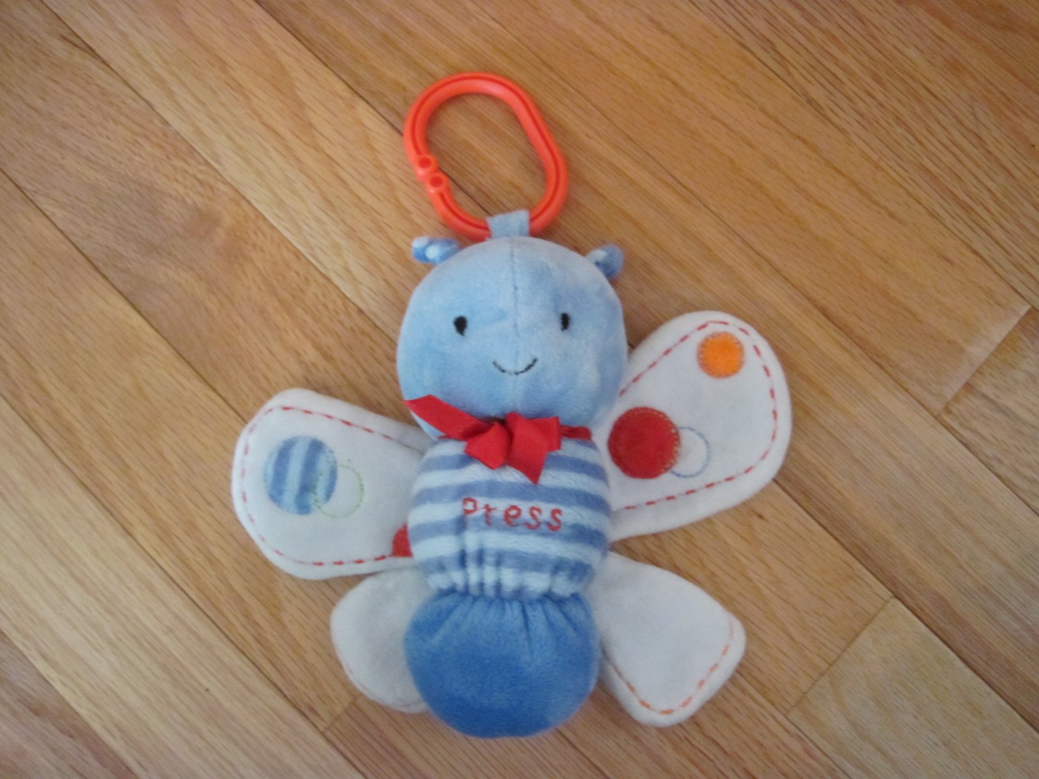 blue butterfly plush