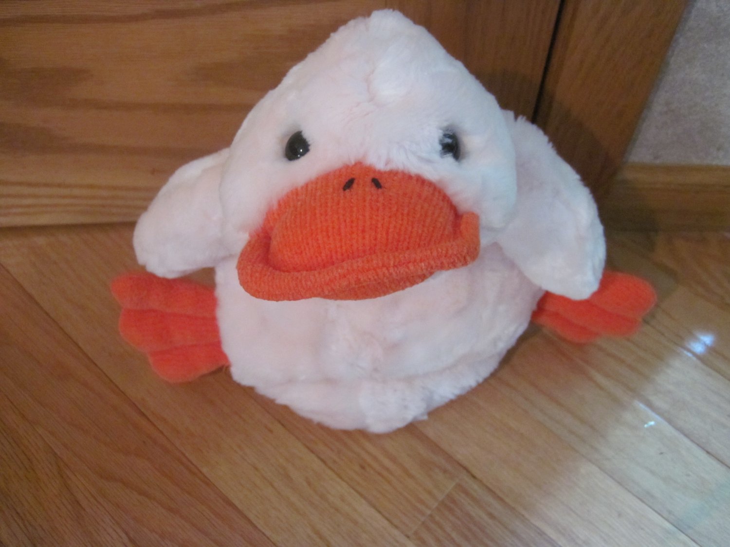 pink duck stuffed animal