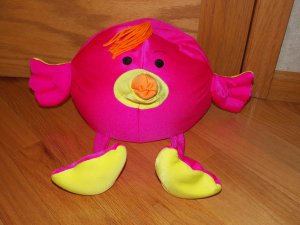 Brentwood Originals Moshi Hot Pink Flamingo Bird Long Legs Orange