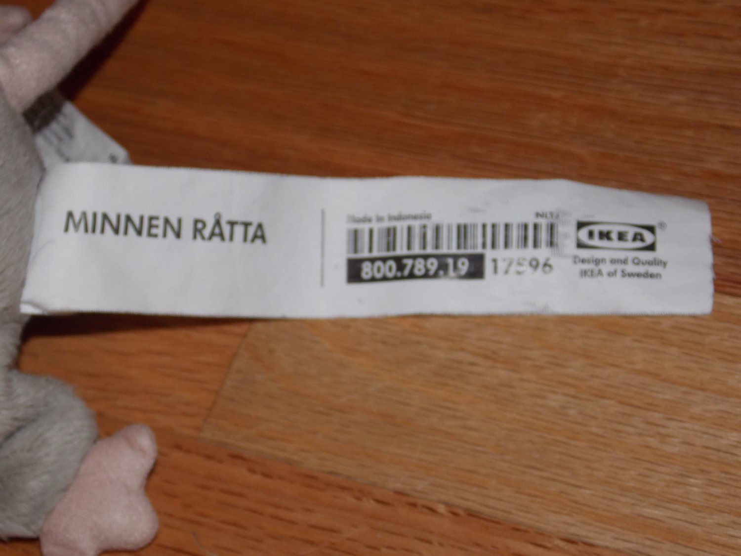 rat plush ikea