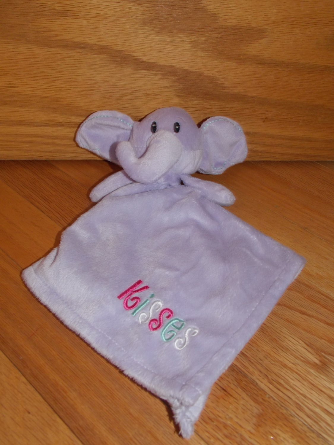 purple elephant security blanket