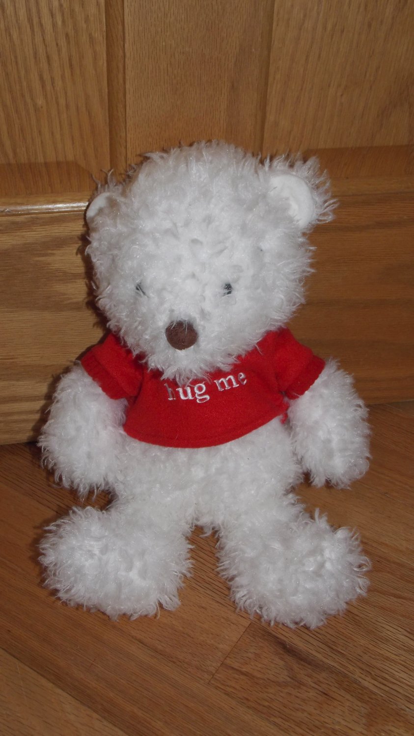 teddy bear with red shirt