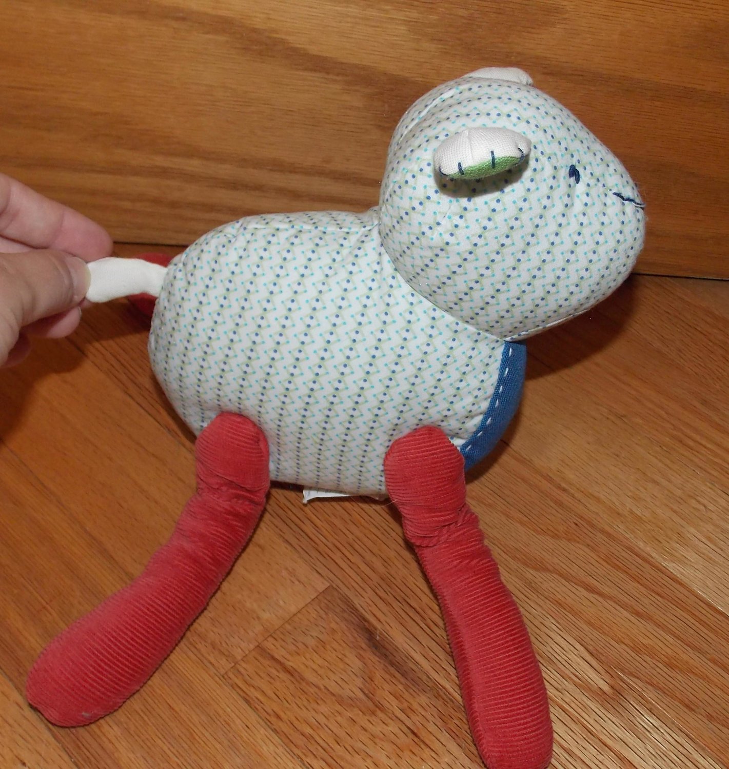 pottery barn stuffed lamb