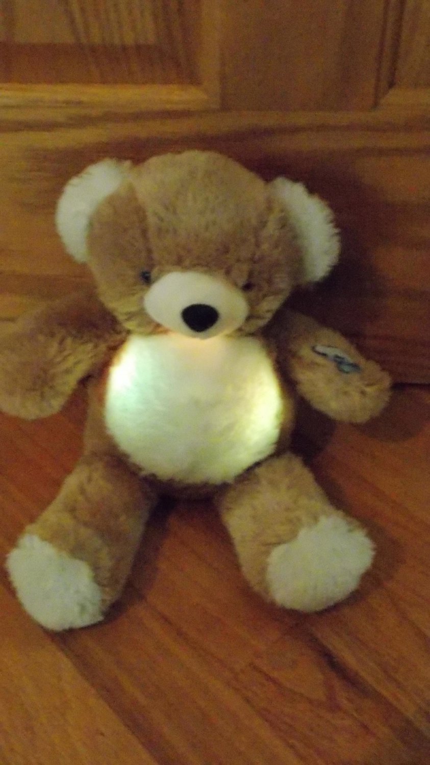 light up tummy stuffed animal