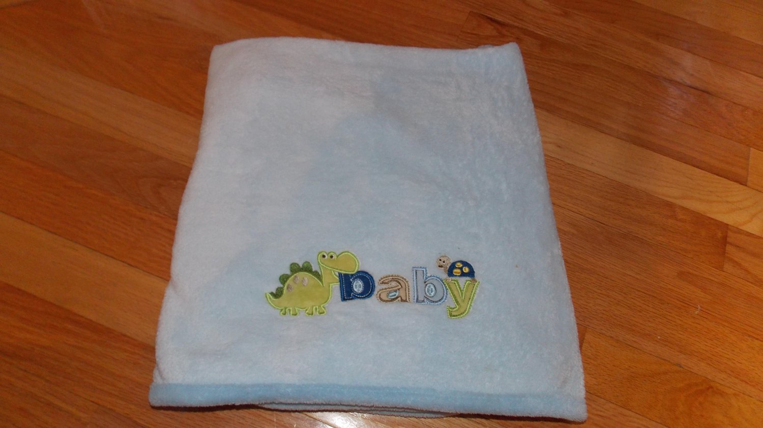 Carters Just One You Light Blue Fleece Baby Blanket Dinosaur Dragon Carters Just One You Light Blue Fleece Baby Blanket Dinosaur Dragon Turtle J4012