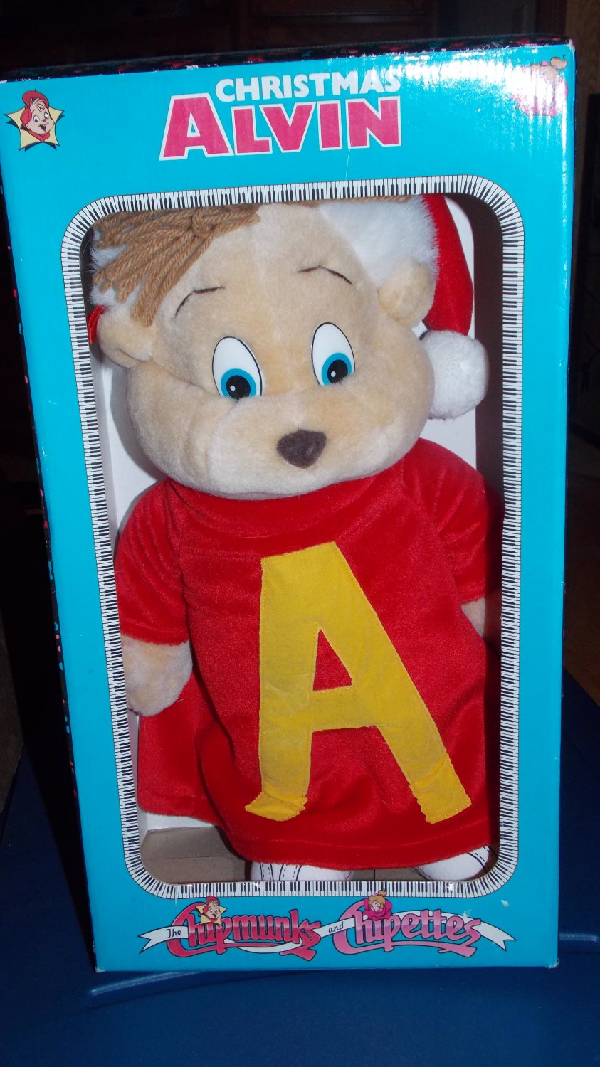 alvin and the chipmunks christmas plush