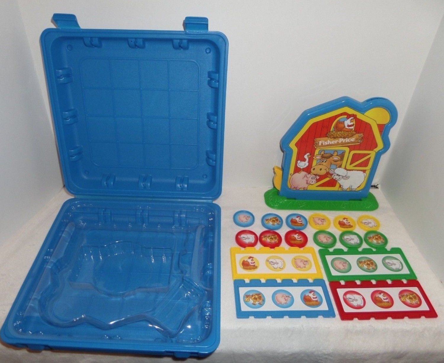 Fisher Price Matching Game Barnyard Bingo Complete