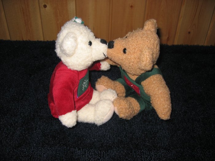 hallmark christmas teddy bears