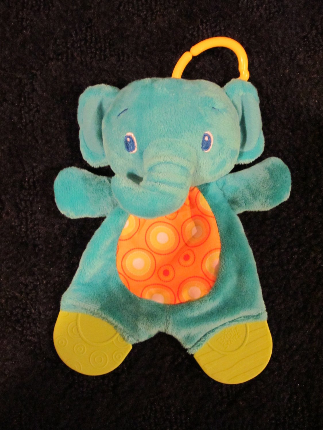 blue elephant teether