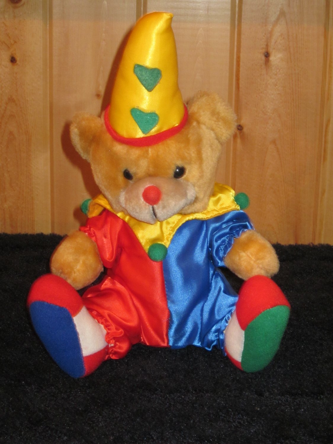 clown bear plush