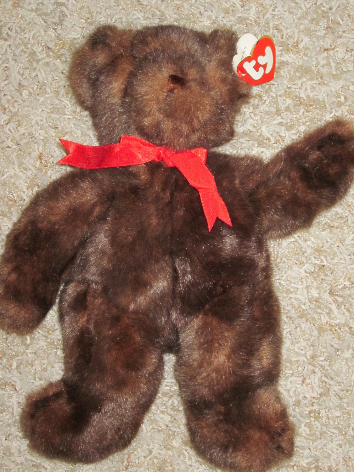 ty brown bear stuffed animal