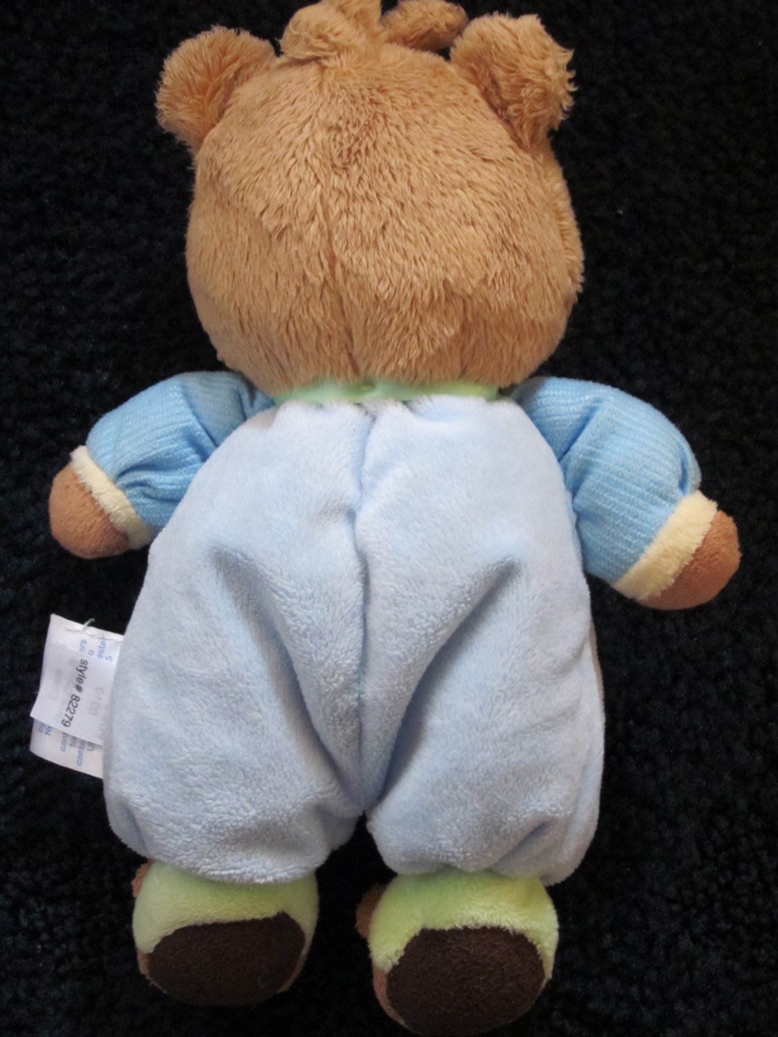 Garanimals by Prestige Toy Co Plush Blue Bear Doll with Bear Slippers