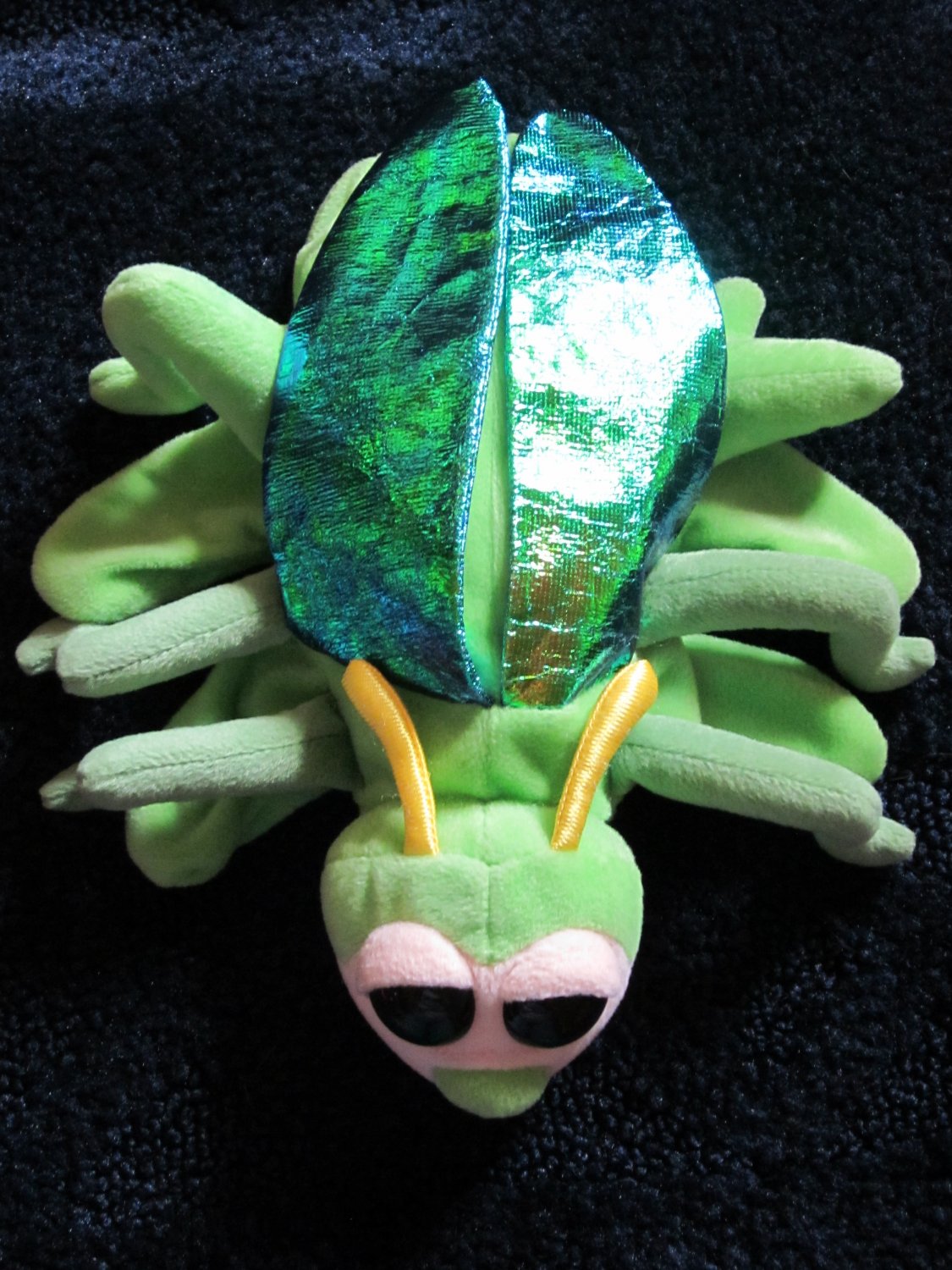 Caltoy Plush Bug with Iridescent Wings Hand Puppet