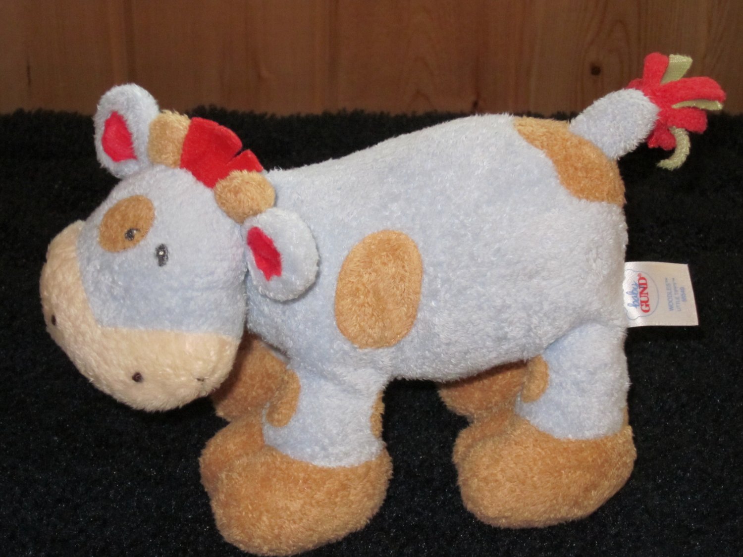 gund huggybuddy cow