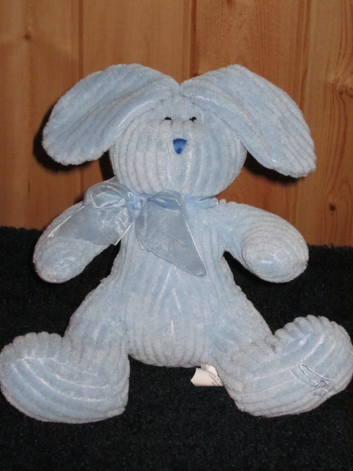 blue plush bunny