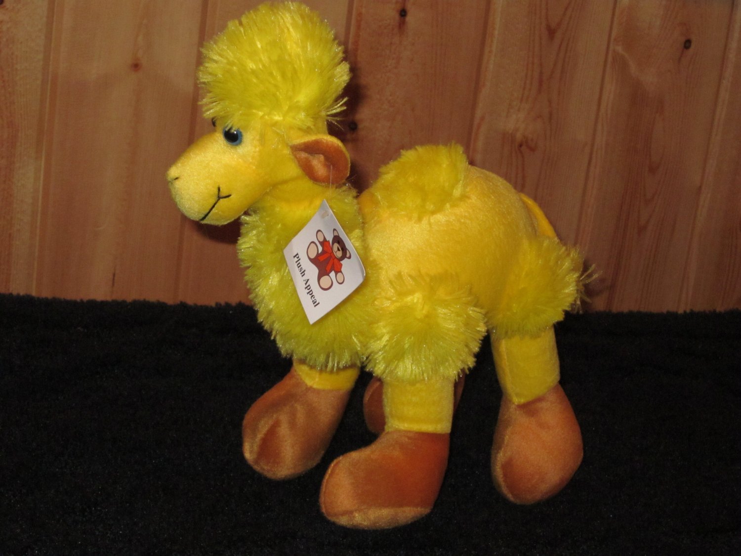 yellow plush toy