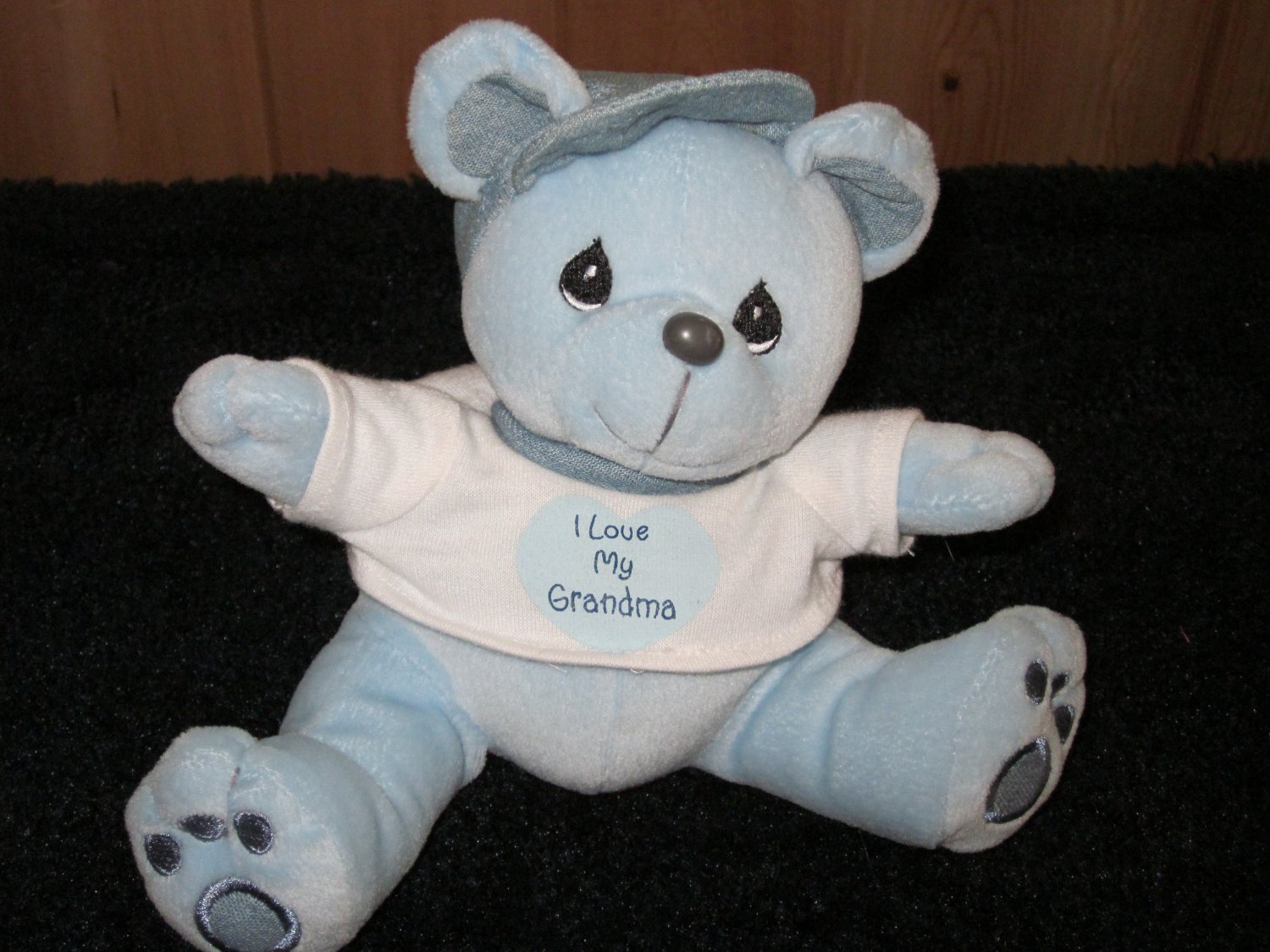 blue plush bear