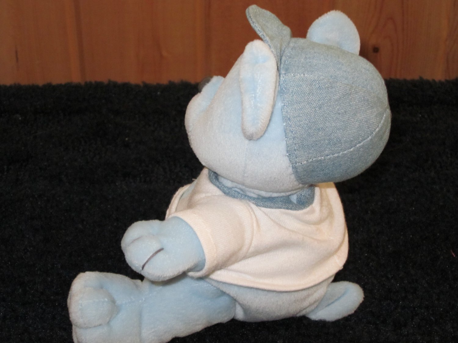 blue plush bear