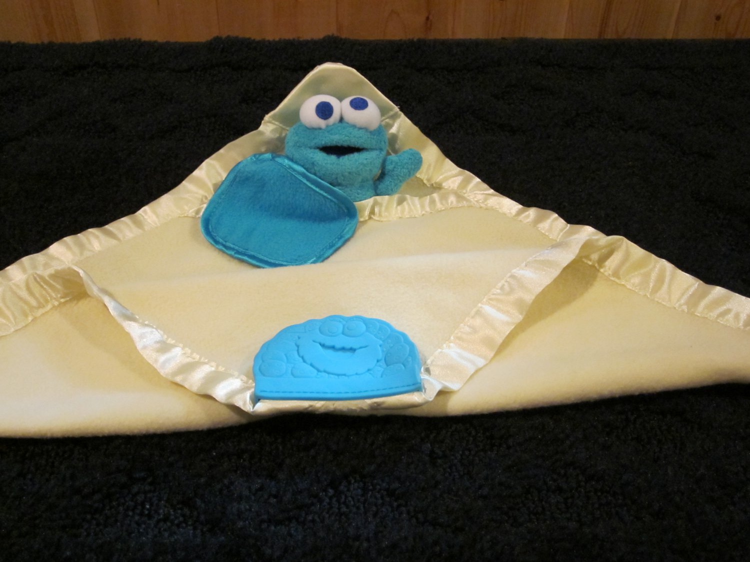 cookie monster security blanket