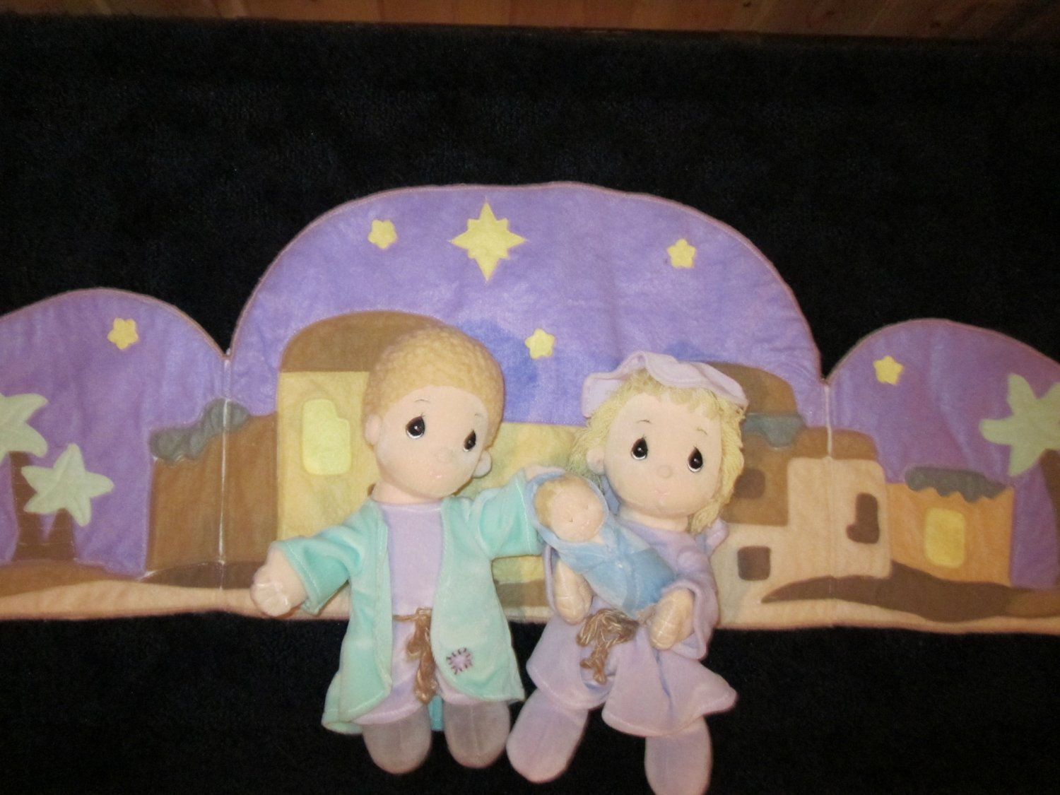 mary and joseph plush dolls
