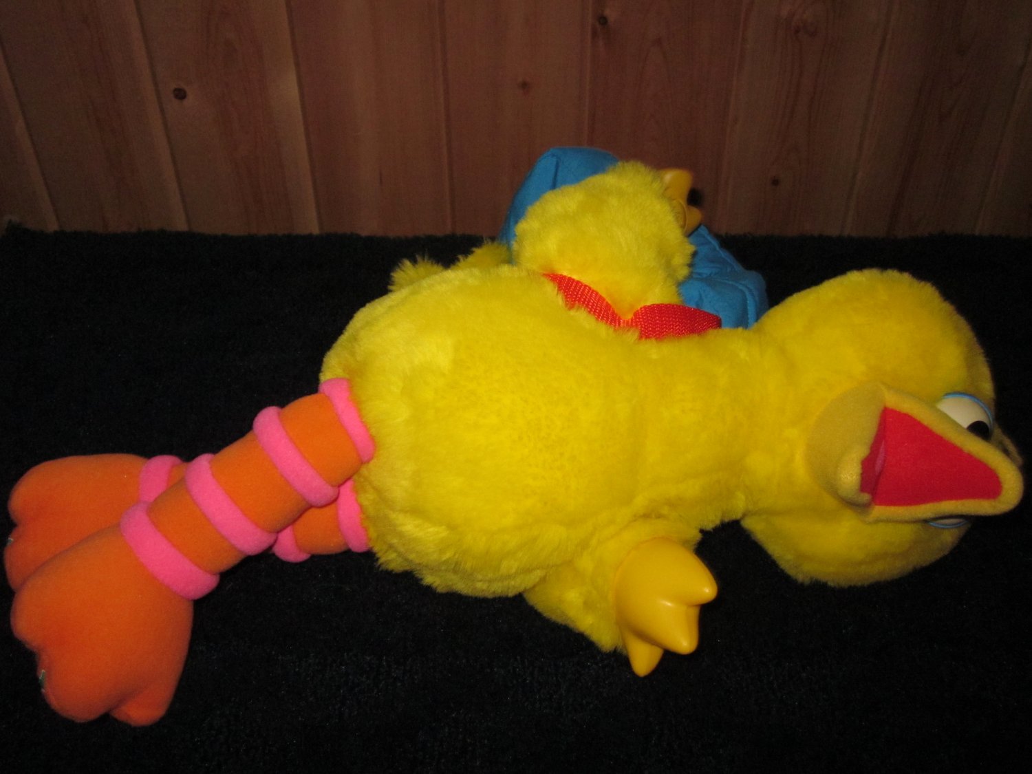 Fisher Price Play and Teach Big Bird Plush Toy ABC's Shapes Songs and more