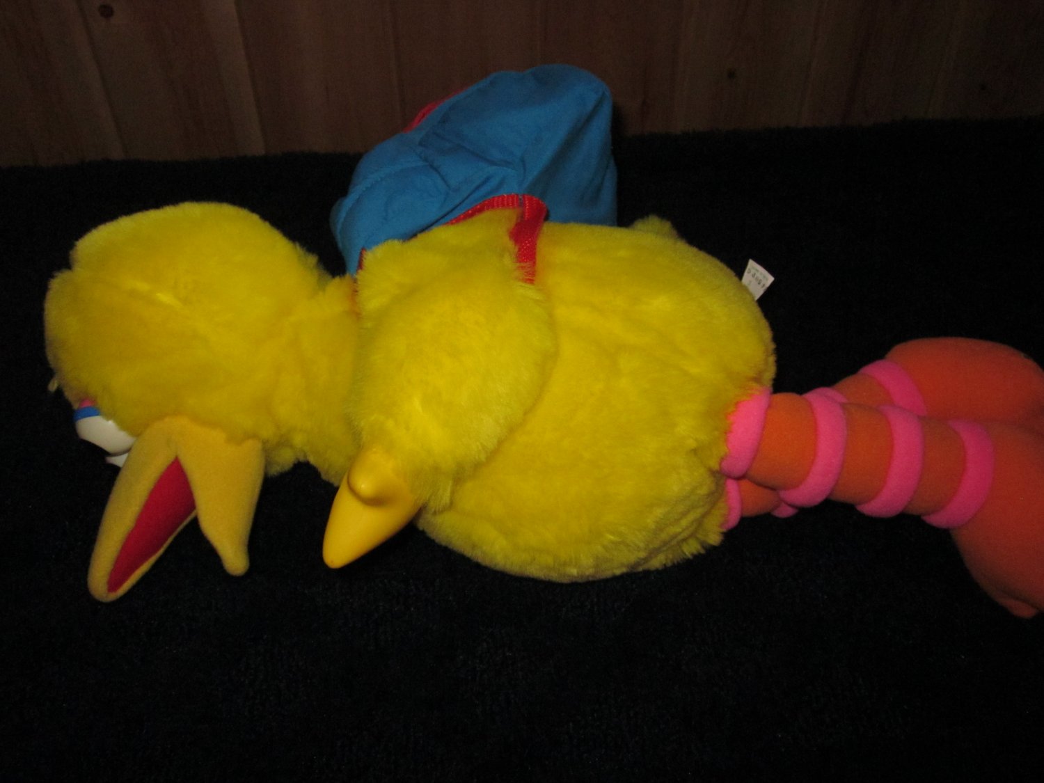 Fisher Price Play and Teach Big Bird Plush Toy ABC's Shapes Songs and more