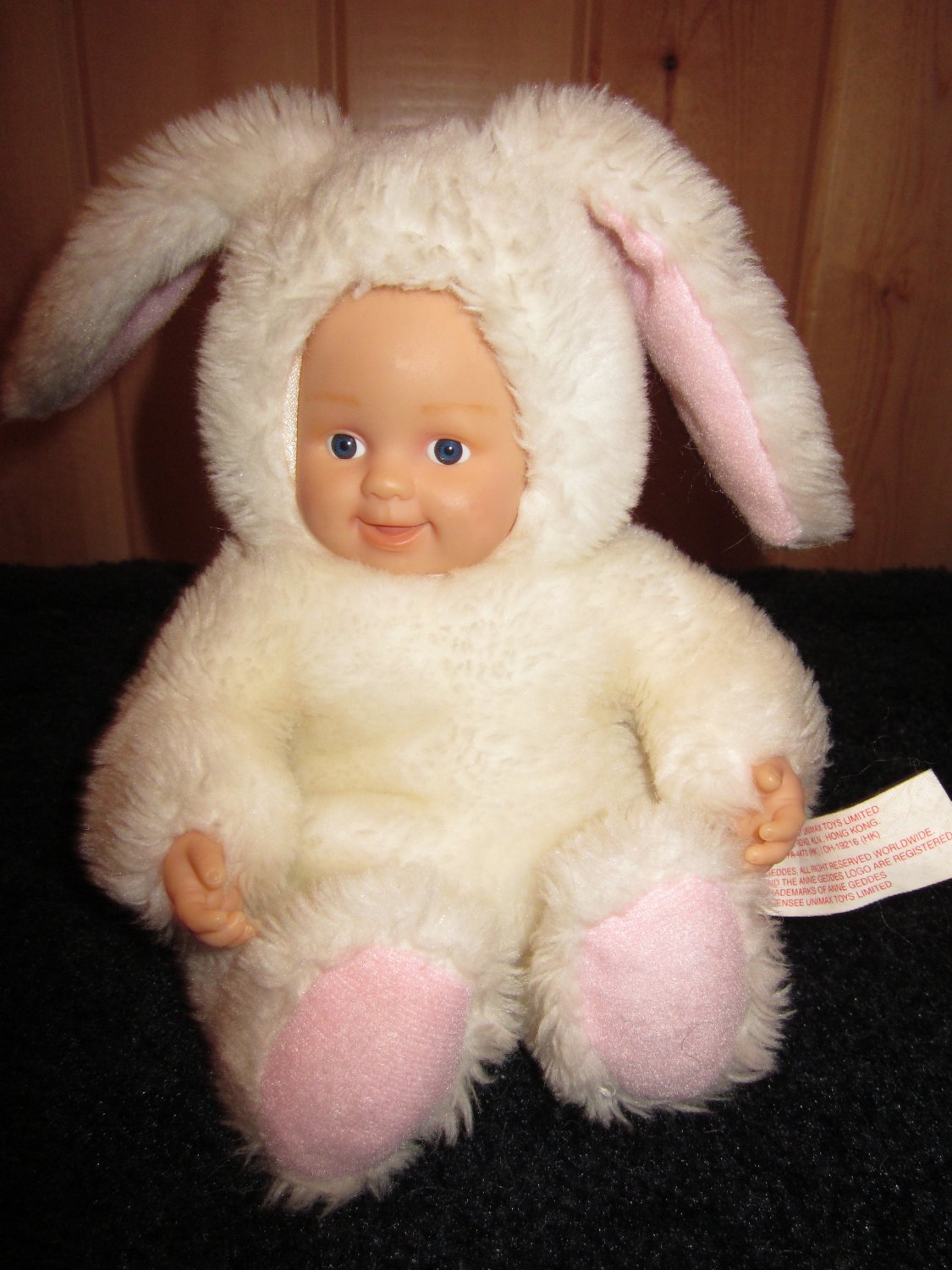 baby doll in bunny suit